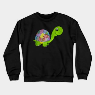 Zentangled Tortoise Crewneck Sweatshirt